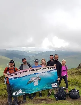 Yorkshire Three Peaks for the Marine Conservation Society.