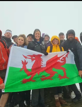 Welsh Three Peaks in support of Help for Heroes.