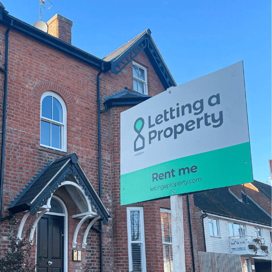 Professionally installed To-Let Board