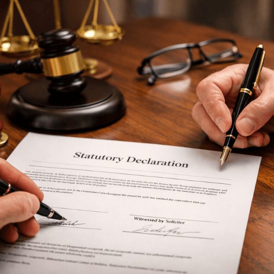 statutory declaration