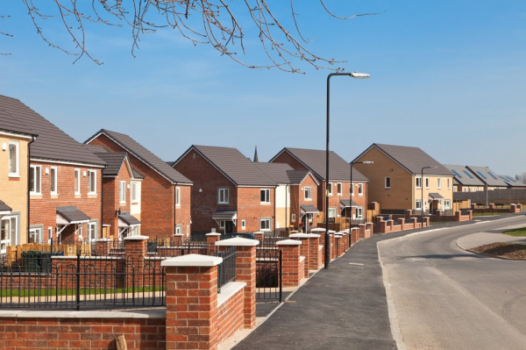 Turning pensions into property houses in the street