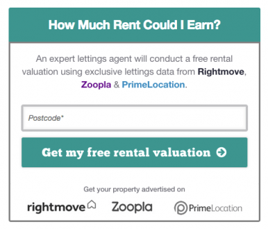 Rental Valuation Online Link to a rental valuation