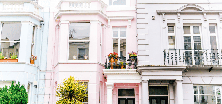 a row of houses